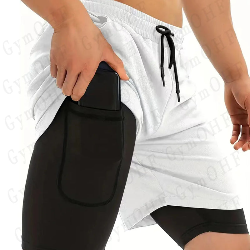 Shorts Masculinos, 2 em 1 nike