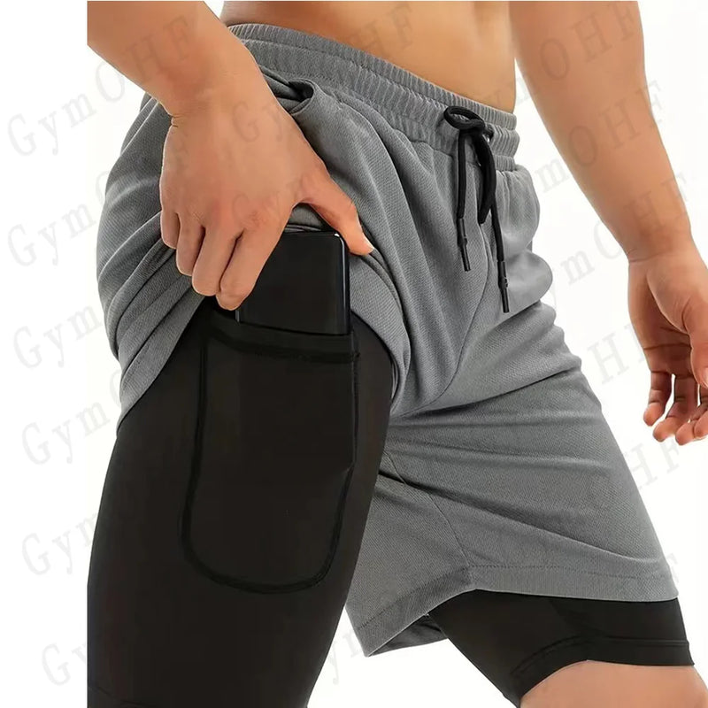 Shorts Masculinos, 2 em 1 nike