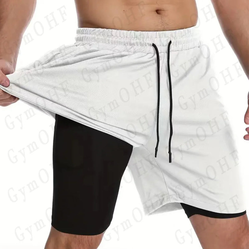 Shorts Masculinos, 2 em 1 nike