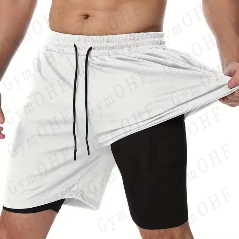 Shorts Masculinos, 2 em 1 nike