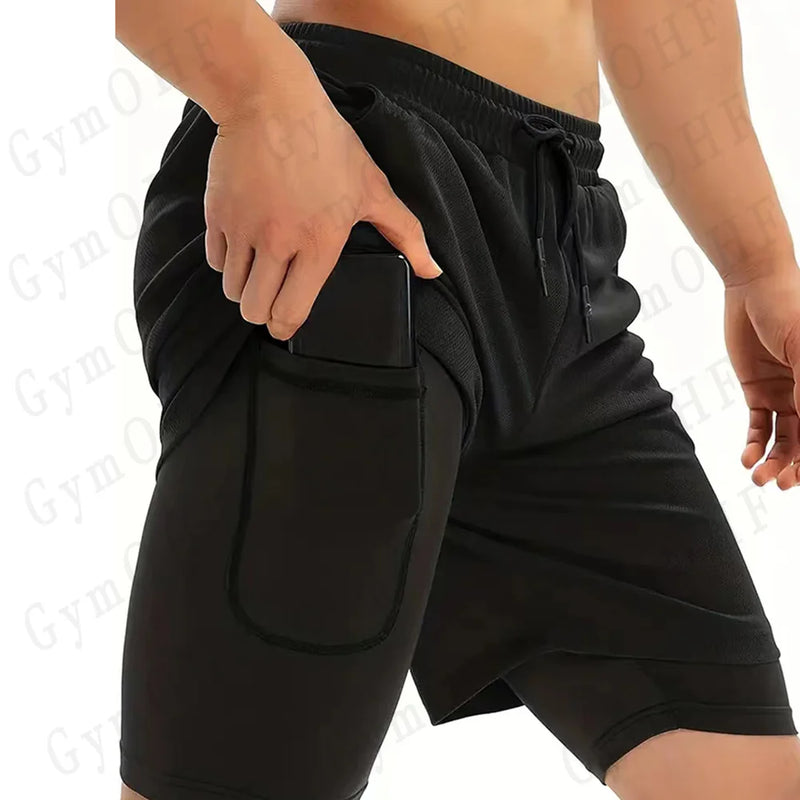 Shorts Masculinos, 2 em 1 nike