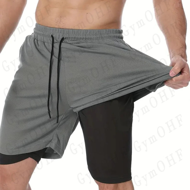 Shorts Masculinos, 2 em 1 nike