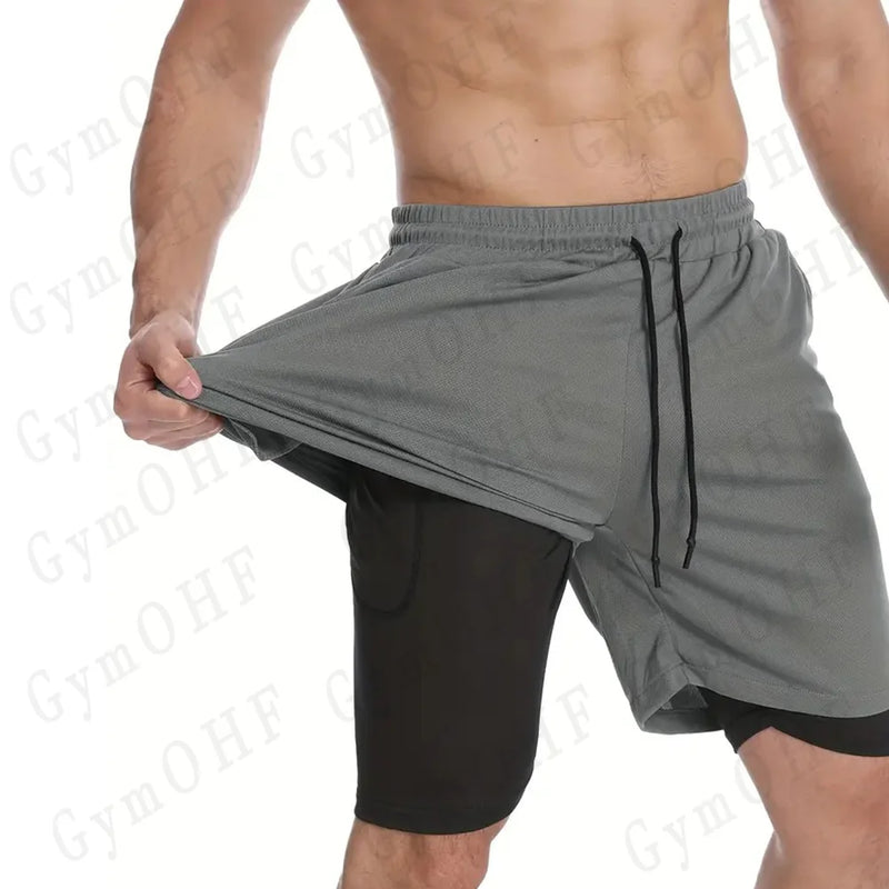 Shorts Masculinos, 2 em 1 nike